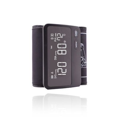 0-300mmHg بلوتوث بازوی دستگاه Bp سری 5 84*73mm باتری 400mAh