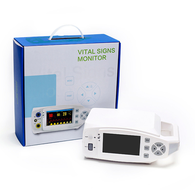 Clinic Electronic NIBP Veterinary Vital Signs Monitor Portable Li Battery GB/ T18830